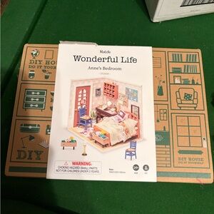 Rolife Miniature DIY Set- Anne’s Bedroom